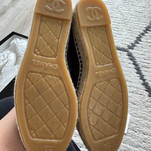 Brand new never worn Chanel Espadrilles Black 37 - Picture 2 of 7